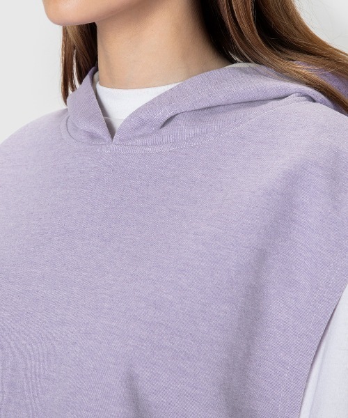 【池田エライザコラボ】フーディーベスト レディース ウェア ベスト スポーツウェア