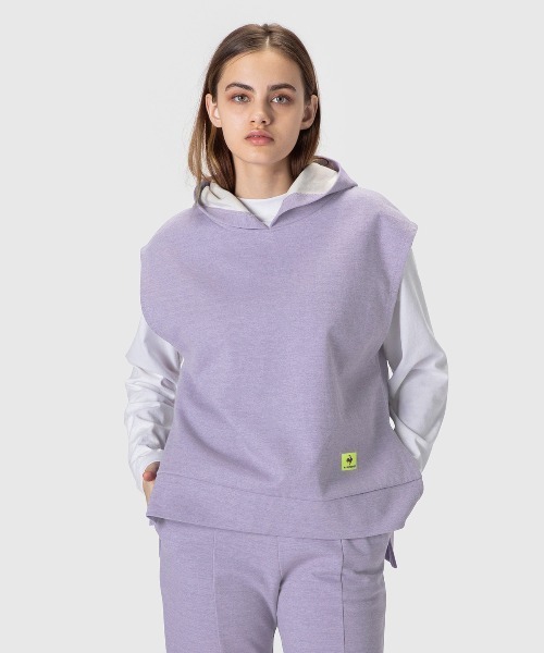 【池田エライザコラボ】フーディーベスト レディース ウェア ベスト スポーツウェア