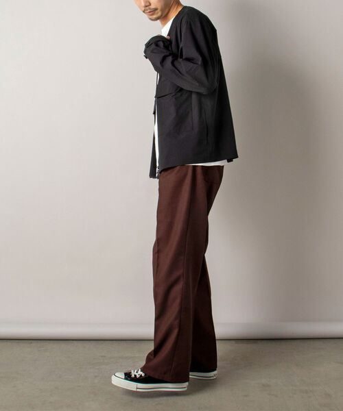 GLOSTER（グロスター）の「【RIP-STOP/リップストップ生地使用】【GLOSTER/グロスター】CAMP JACKET キャンプジャケット（ブルゾン・メンズ・ネイビー/ブラック・MEDIUM/LARGE）」の21枚目の写真