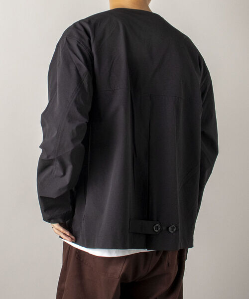 GLOSTER（グロスター）の「【RIP-STOP/リップストップ生地使用】【GLOSTER/グロスター】CAMP JACKET キャンプジャケット（ブルゾン・メンズ・ネイビー/ブラック・MEDIUM/LARGE）」の17枚目の写真