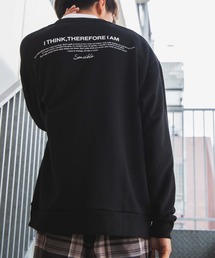 WEGO/【WEB限定】ドロップショルダーロゴプリントプルオーバー