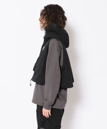 極美品】COMFY コムフィーCMFファントムPHANTOMオーバーベスト黒L 極美