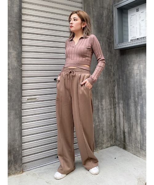 ENVYM（アンビー）の「ポロネックリブＫｎｉｔ（その他トップス・レディース・ホワイト/ブラック/Moca・FREE）」の15枚目の写真