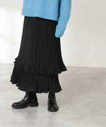 N.（N. Natural Beauty Basic） | ティアードプリーツスカート(スカート)