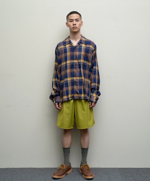 パンツ BAL WILDTHINGS TRACK SHORT steel BAL WILDTHINGS TRACK SHORT steel