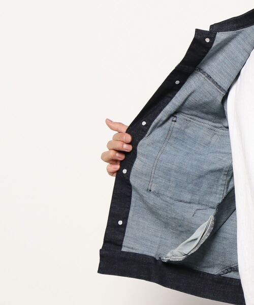 SURREAL（シュルリアル）の「【SURREAL/シュルリアル】DENIM WORK BLOUSON（デニムジャケット・メンズ・インディゴブルー・MEDIUM/LARGE）」の3枚目の写真