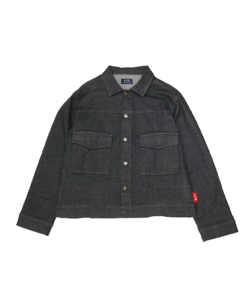 SURREAL（シュルリアル）の「【SURREAL/シュルリアル】DENIM WORK BLOUSON（デニムジャケット・メンズ・インディゴブルー・MEDIUM/LARGE）」の2枚目の写真