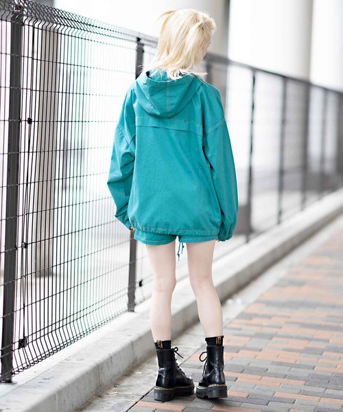 X-girl（エックスガール）の「WORK SHORT PANTS（その他パンツ・レディース・ホワイト/ブラック/グリーン・S/M）」の7枚目の写真