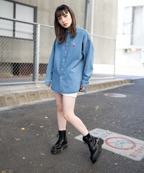 X-girl（エックスガール）の「WORK SHORT PANTS（その他パンツ・レディース・ホワイト/ブラック/グリーン・S/M）」の19枚目の写真