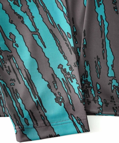 SHAREEF（シャリーフ）の「BRUSH PAINT L/S PULLOVER（Tシャツ/カットソー・メンズ・ライトブルー/パープル/ターコイズブルー・1/2/3）」の11枚目の写真