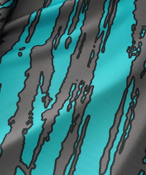 SHAREEF（シャリーフ）の「BRUSH PAINT L/S PULLOVER（Tシャツ/カットソー・メンズ・ライトブルー/パープル/ターコイズブルー・1/2/3）」の12枚目の写真