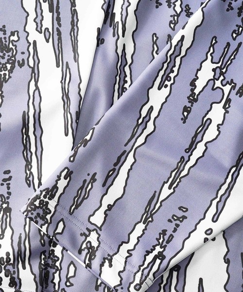 SHAREEF（シャリーフ）の「BRUSH PAINT L/S PULLOVER（Tシャツ/カットソー・メンズ・ライトブルー/パープル/ターコイズブルー・1/2/3）」の17枚目の写真