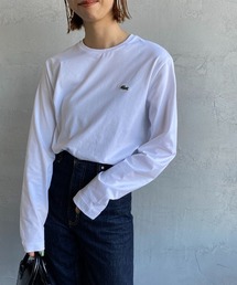 LACOSTE | 【WEB限定】[LACOSTE/ラコステ] ワンポイントロゴ クルーネックロンT(Tシャツ/カットソー)