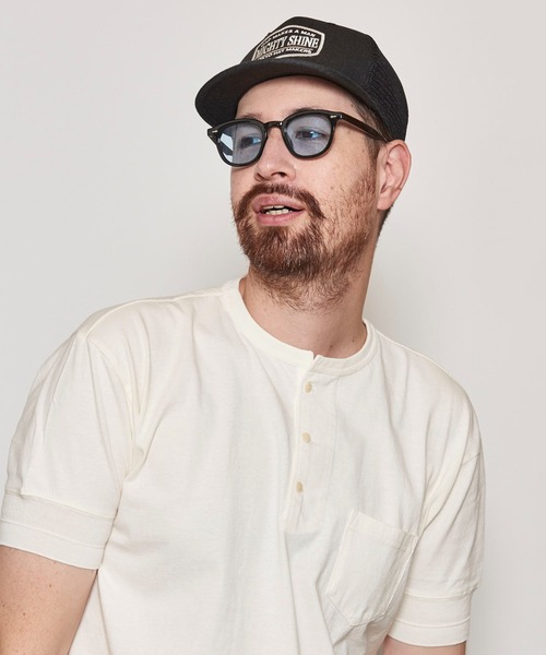 Mighty Shine（マイティシャイン）の「Wappen Short Brim Mesh Cap / Mighty Shine  SUMMER（キャップ・メンズ・ベージュ/ブラック/ネイビー/カーキ・FREE）」の10枚目の写真