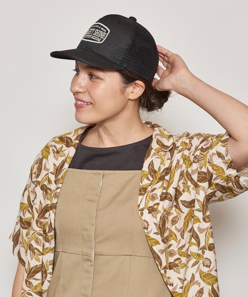 Mighty Shine（マイティシャイン）の「Wappen Short Brim Mesh Cap / Mighty Shine  SUMMER（キャップ・メンズ・ベージュ/ブラック/ネイビー/カーキ・FREE）」の13枚目の写真