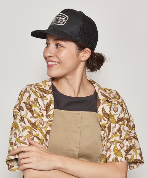 Mighty Shine（マイティシャイン）の「Wappen Short Brim Mesh Cap / Mighty Shine  SUMMER（キャップ・メンズ・ベージュ/ブラック/ネイビー/カーキ・FREE）」の17枚目の写真