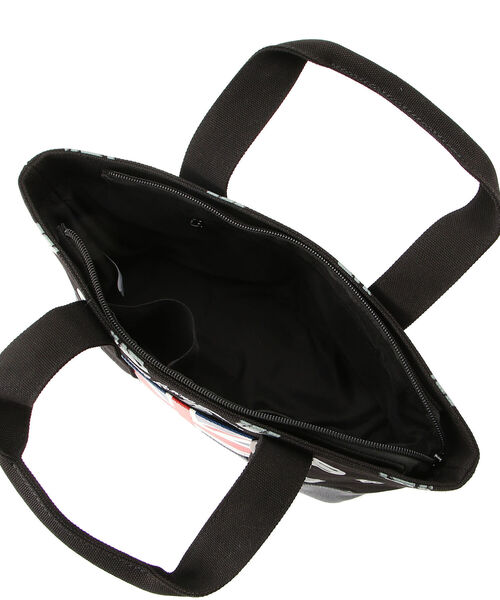 RAWLIFE(ロウライフ)の「BACK SPIN!/バックスピン!/The Rolling Stones Tongue Patterned Cart Bag(トートバッグ・メンズ・ブラック・FREE)」の3枚目の写真