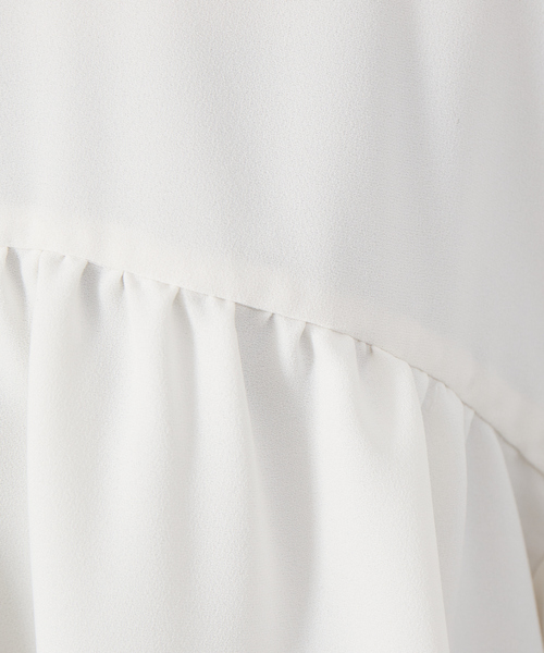 Rouge vif（ルージュヴィフ）の「ティアードブラウス（シャツ/ブラウス・レディース・ブラック/オフホワイト・フリー）」の13枚目の写真