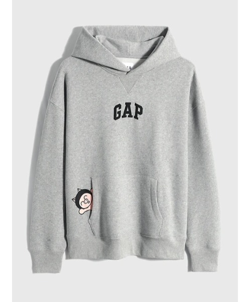 GAP(ギャップ)の「HOZO プルオーバー パーカー(パーカー・メンズ・グレー・S/M/L/XL/XS/XXS)」の4枚目の写真