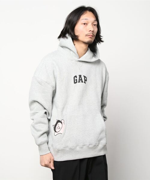 GAP(ギャップ)の「HOZO プルオーバー パーカー(パーカー・メンズ・グレー・S/M/L/XL/XS/XXS)」の13枚目の写真