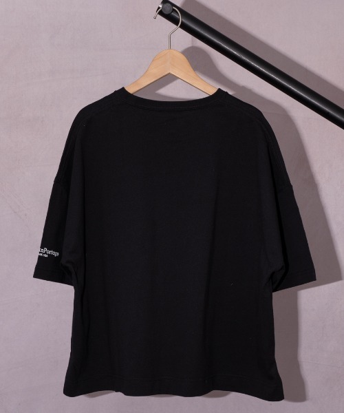 Manhattan Portage（マンハッタンポーテージ）の「【 Manhattan Portage / マンハッタンポーテージ 】MPL033 box logo T-shirt Tシャツ ロゴ T NSB（Tシャツ/カットソー・レディース・ブラック/ホワイト/ライトグリーン・FREE）」の20枚目の写真