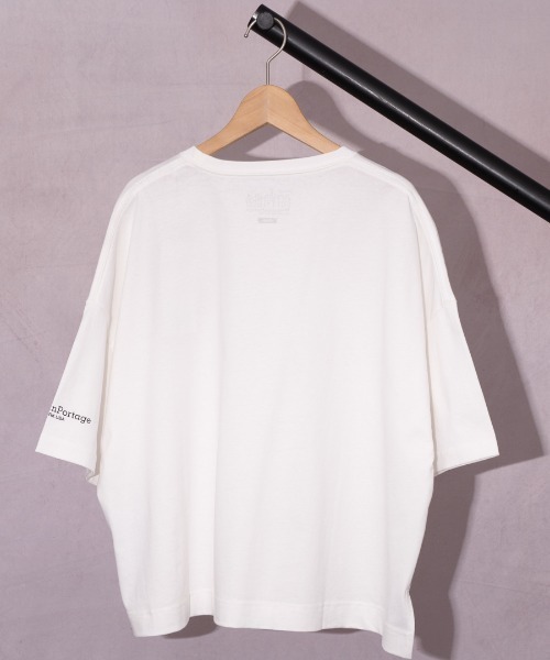 Manhattan Portage（マンハッタンポーテージ）の「【 Manhattan Portage / マンハッタンポーテージ 】MPL033 box logo T-shirt Tシャツ ロゴ T NSB（Tシャツ/カットソー・レディース・ブラック/ホワイト/ライトグリーン・FREE）」の22枚目の写真