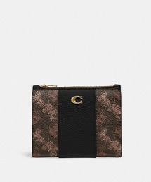 COACH（コーチ）の「【日本限定】バイフォールド スナップ ウォレット ウィズ ホース アンド キャリッジ プリント（財布）」