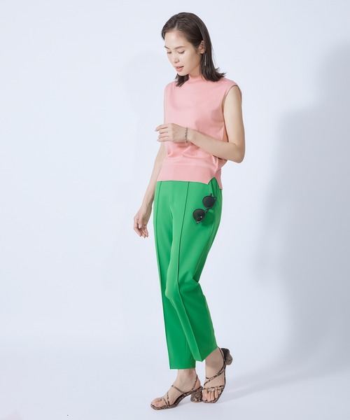 ROPE'（ロペ）の「フレンチフリーブニットプルオーバー（ニット/セーター・レディース・ホワイト系その他2/ベージュ系その他2/ミント/ネイビー/ピンク系その他2/ホワイト/オレンジ/サックスブルー・38）」の12枚目の写真