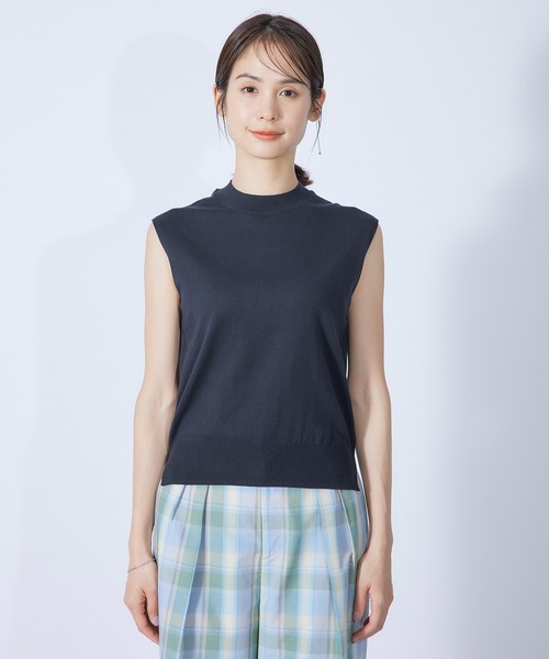 ROPE'（ロペ）の「フレンチフリーブニットプルオーバー（ニット/セーター・レディース・ホワイト系その他2/ベージュ系その他2/ミント/ネイビー/ピンク系その他2/ホワイト/オレンジ/サックスブルー・38）」の14枚目の写真