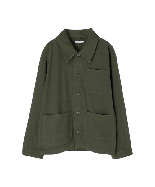 koe（コエ）の「ツイルCPOジャケット*（ブルゾン・レディース・ベージュ/カーキ・M/L）」の5枚目の写真