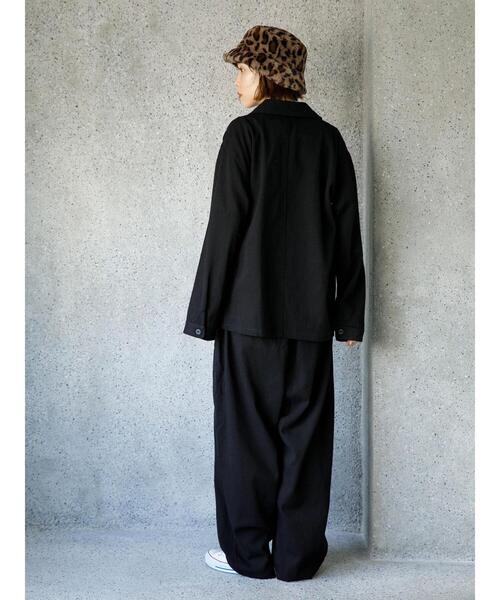 koe（コエ）の「ツイルCPOジャケット*（ブルゾン・レディース・ベージュ/カーキ・M/L）」の10枚目の写真