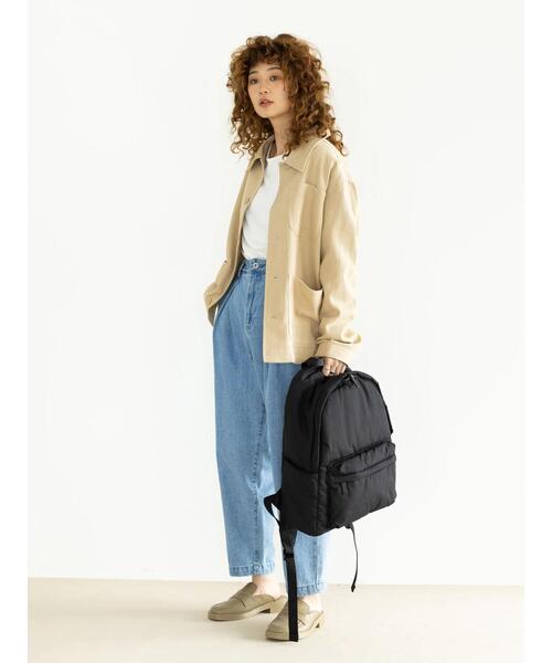 koe（コエ）の「ツイルCPOジャケット*（ブルゾン・レディース・ベージュ/カーキ・M/L）」の17枚目の写真