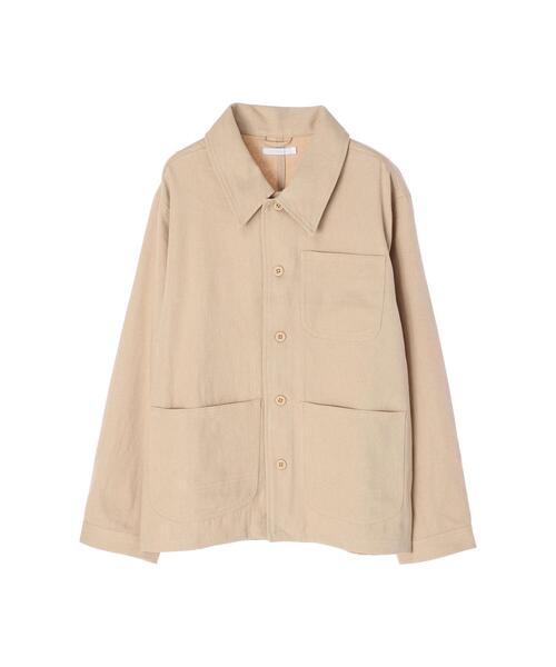koe（コエ）の「ツイルCPOジャケット*（ブルゾン・レディース・ベージュ/カーキ・M/L）」の18枚目の写真