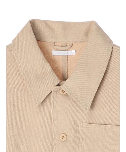 koe（コエ）の「ツイルCPOジャケット*（ブルゾン・レディース・ベージュ/カーキ・M/L）」の20枚目の写真