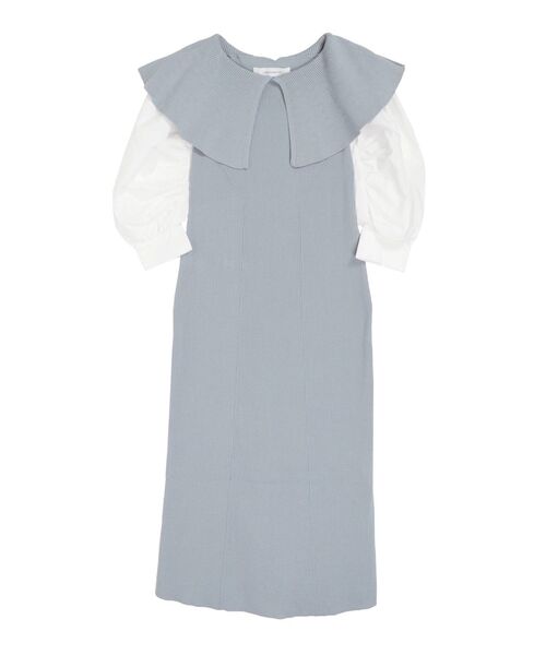 LAGUNAMOON（ラグナムーン）の「ビッグカラードッキングニットワンピース（ワンピース・レディース・ライトブルー/ブラック/イエロー・SMALL/MEDIUM）」の20枚目の写真