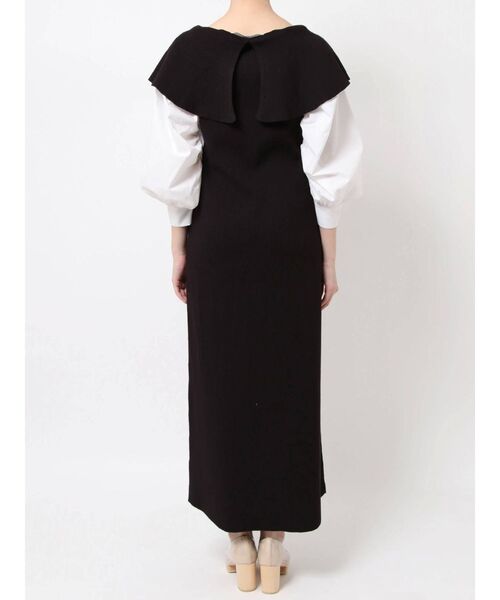 LAGUNAMOON（ラグナムーン）の「ビッグカラードッキングニットワンピース（ワンピース・レディース・ライトブルー/ブラック/イエロー・SMALL/MEDIUM）」の11枚目の写真