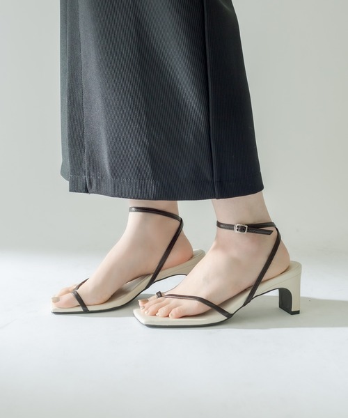 mystic（ミスティック）の「トングストラップサンダル（サンダル・レディース・アイボリー/キャメル・38/36/37）」の7枚目の写真