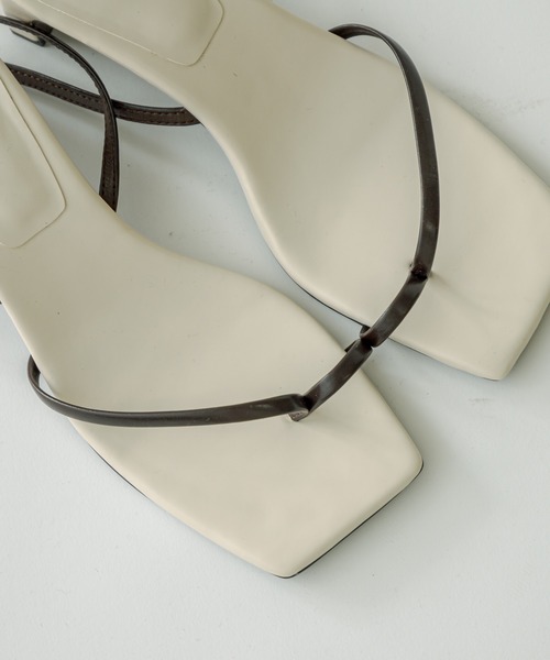 mystic（ミスティック）の「トングストラップサンダル（サンダル・レディース・アイボリー/キャメル・38/36/37）」の11枚目の写真