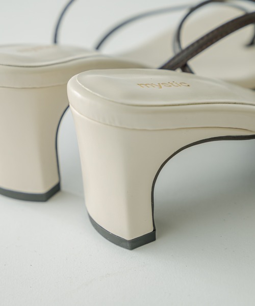 mystic（ミスティック）の「トングストラップサンダル（サンダル・レディース・アイボリー/キャメル・38/36/37）」の9枚目の写真