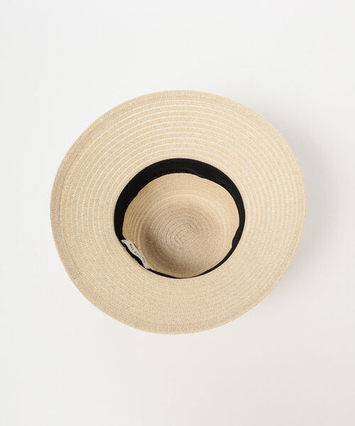 Ray BEAMS(レイビームス)の「Ray BEAMS / ポリ ブレード ハット(ハット・レディース・ブラック/ナチュラル・ONE SIZE)」の6枚目の写真