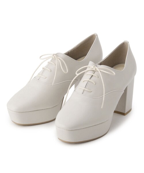 ◆チャンキーヒール厚底オックスフォード