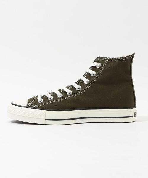 TOMORROWLAND （トゥモローランド）の「CONVERSE CANVAS ALL STAR J HI スニーカー（スニーカー・レディース・カーキ・4.5/6.5/5/5.5/4）」の2枚目の写真