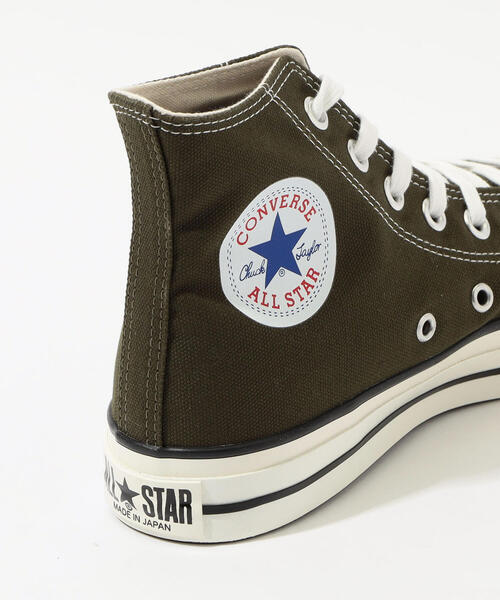 TOMORROWLAND （トゥモローランド）の「CONVERSE CANVAS ALL STAR J HI スニーカー（スニーカー・レディース・カーキ・4.5/6.5/5/5.5/4）」の6枚目の写真