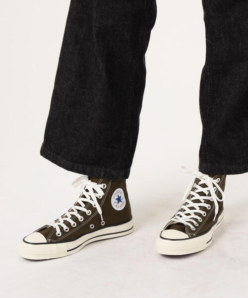 TOMORROWLAND （トゥモローランド）の「CONVERSE CANVAS ALL STAR J HI スニーカー（スニーカー・レディース・カーキ・4.5/6.5/5/5.5/4）」の8枚目の写真