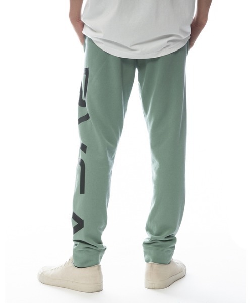 RVCA(ルーカ)の「RVCA メンズ BIG RVCA FLEECE PANT スウェットパンツ【2022年春夏モデル】ルーカロゴスウェットパンツ(スウェットパンツ・メンズ・ブラック/モスグリーン/ラベンダー・SMALL/MEDIUM/LARGE)」の8枚目の写真