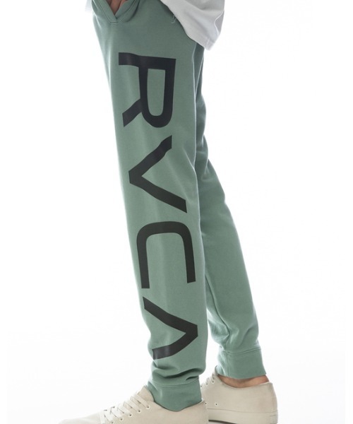 RVCA(ルーカ)の「RVCA メンズ BIG RVCA FLEECE PANT スウェットパンツ【2022年春夏モデル】ルーカロゴスウェットパンツ(スウェットパンツ・メンズ・ブラック/モスグリーン/ラベンダー・SMALL/MEDIUM/LARGE)」の9枚目の写真