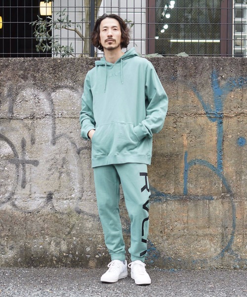 RVCA(ルーカ)の「RVCA メンズ BIG RVCA FLEECE PANT スウェットパンツ【2022年春夏モデル】ルーカロゴスウェットパンツ(スウェットパンツ・メンズ・ブラック/モスグリーン/ラベンダー・SMALL/MEDIUM/LARGE)」の21枚目の写真
