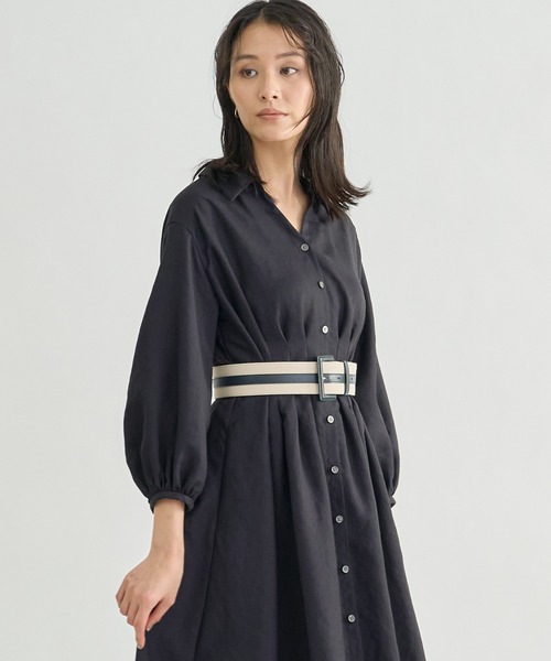 新品未使用！ANAYI キャンバスコンビワイドベルト 美品 ANAYI キャンバスコンビ ワイドベルト - メルカリ
