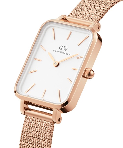 Daniel Wellington（ダニエルウェリントン）の「【限定ジュエリーボックス付き】QUADRO 腕時計 + ELAN LE COEUR ネックレスギフトセット（アナログ腕時計・レディース・グリーン/ゴールド/シルバー・ONESIZE）」の9枚目の写真