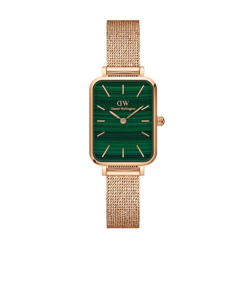 Daniel Wellington（ダニエルウェリントン）の「【限定ジュエリーボックス付き】QUADRO 腕時計 + ELAN LE COEUR ネックレスギフトセット（アナログ腕時計・レディース・グリーン/ゴールド/シルバー・ONESIZE）」の6枚目の写真